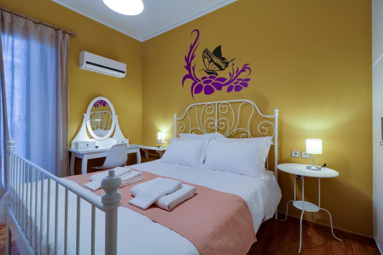 Spacious Central Flat☆3Min To Metro☆Ac|Netflix|Pc Атина Екстериор снимка